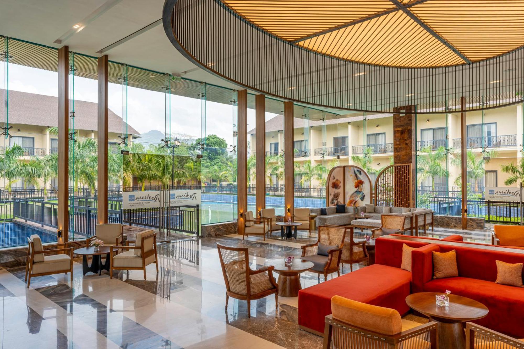 Radisson Blu Plaza Resort & Convention Centre Karjat Exterior photo The lobby of the hotel