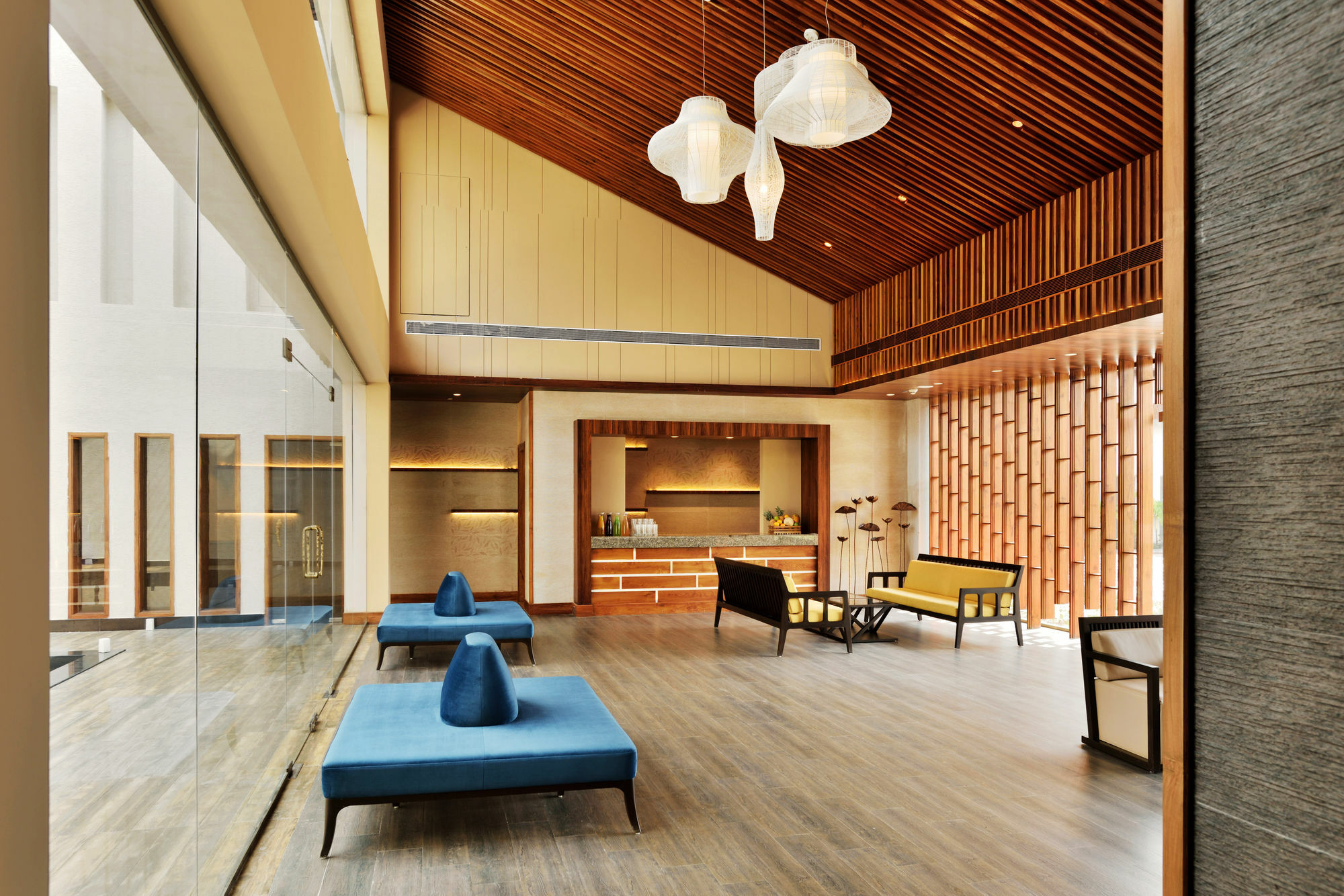 Radisson Blu Plaza Resort & Convention Centre Karjat Exterior photo The lobby of the hotel