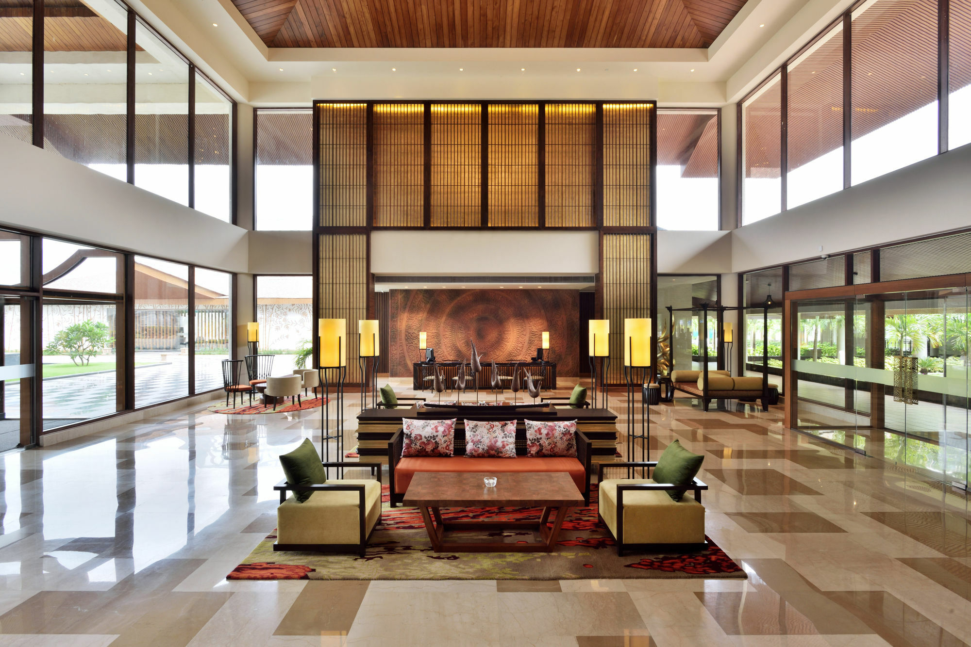 Radisson Blu Plaza Resort & Convention Centre Karjat Exterior photo Lobby